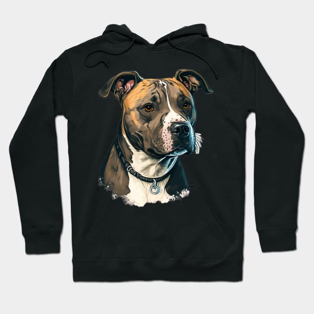 Sweet loyal puppy dog Hoodie by Liana Campbell